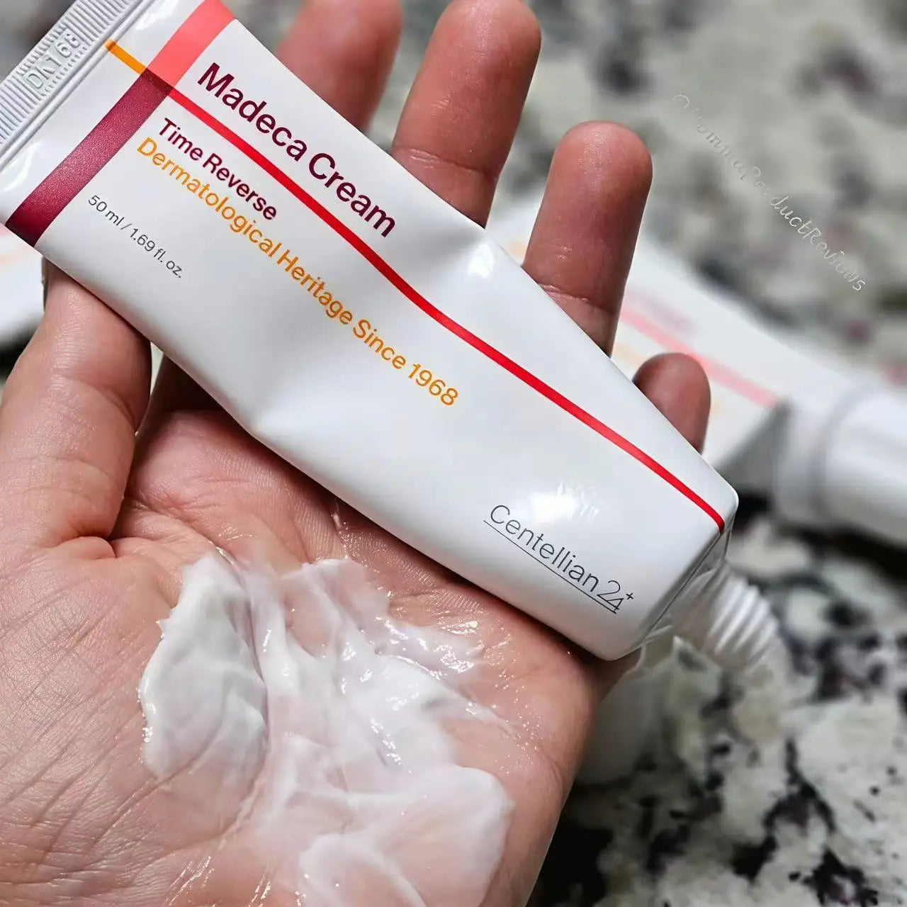 50ml Time Reverse Cream with Centella Collagen Anti-Aging Moisturizer Reduces Wrinkles Firms Hydrates Mature Dry Skin Moisturize